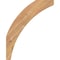 Ekena Millwork 3 1/2"W x 16"D x 20"H Thorton Smooth Knee Brace, Western Red Cedar BRC04X16X20THR00SWR - alternate 2